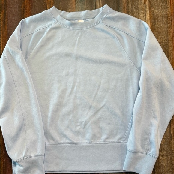 Yogalicious Tops - Yogalicious Women’s Size Small Light Blue Scuba Prodigy Pullover Sweatshirt EUC